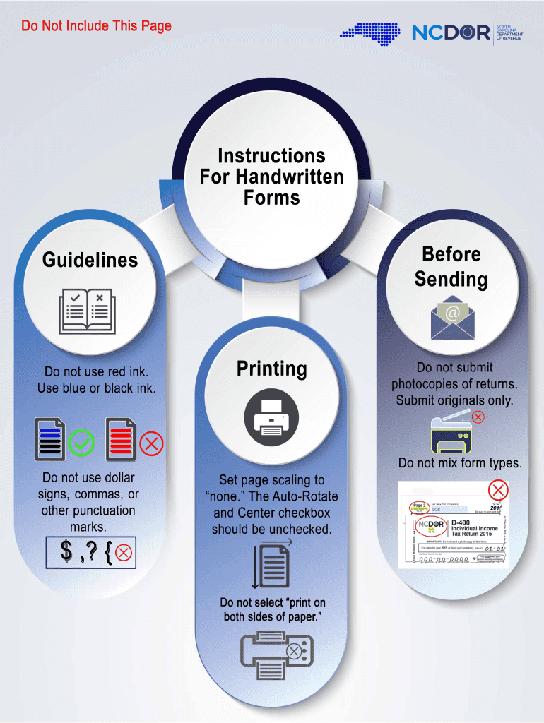 Nc State Tax Forms Printable