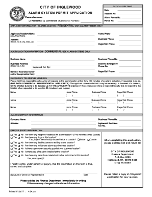  CITY of INGLEWOOD OFFICIAL USE ONLY 2017-2024