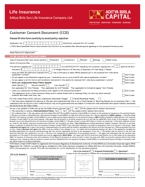 Look Request Form Birla Sun Life Insurance Aditya Birla Capital