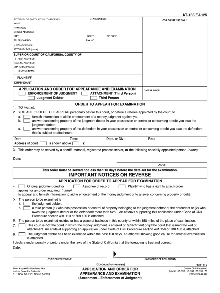  Application 125 2017-2024