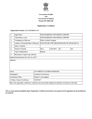 Gst Reg 06  Form