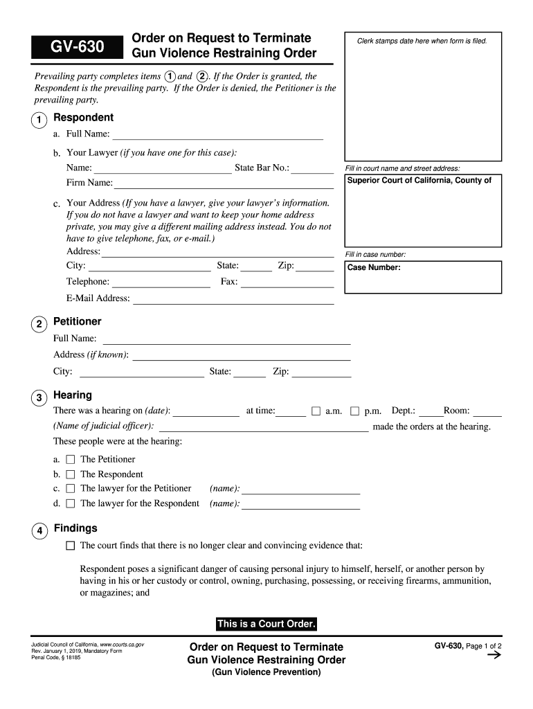 Get and Sign Gv 630 2020-2022 Form