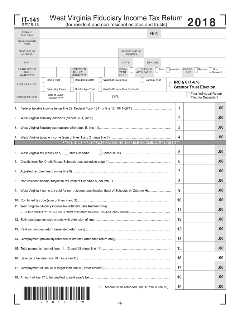  Wv it 141 2018