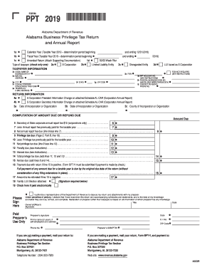 Ppt 2019 Alabama - Fill Out and Sign Printable PDF Template | signNow