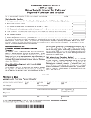 Get and Sign M 4868 2018-2022 Form