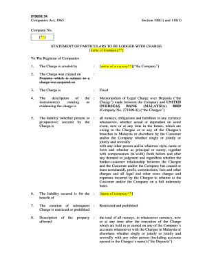 Filing Form 34 Ssm Online