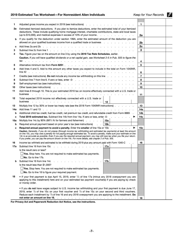 Irs Tax Form