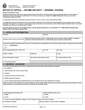  Information Sheet for the Old Age Security Pension Service 2020