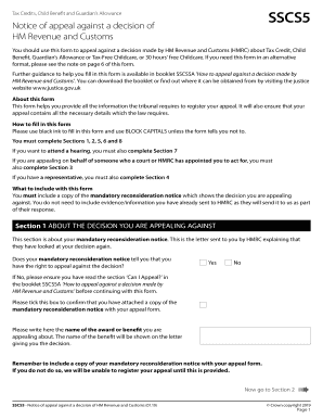 Sscs5 Form