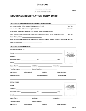 Png Marriage Certificate Form PDF