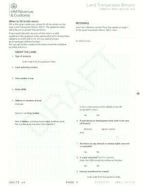 Sdlt3 Form