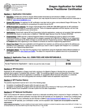 Oregon State Board of Nursing RNLPN Licensure Information