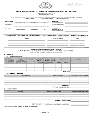 Saln Form PDF Download