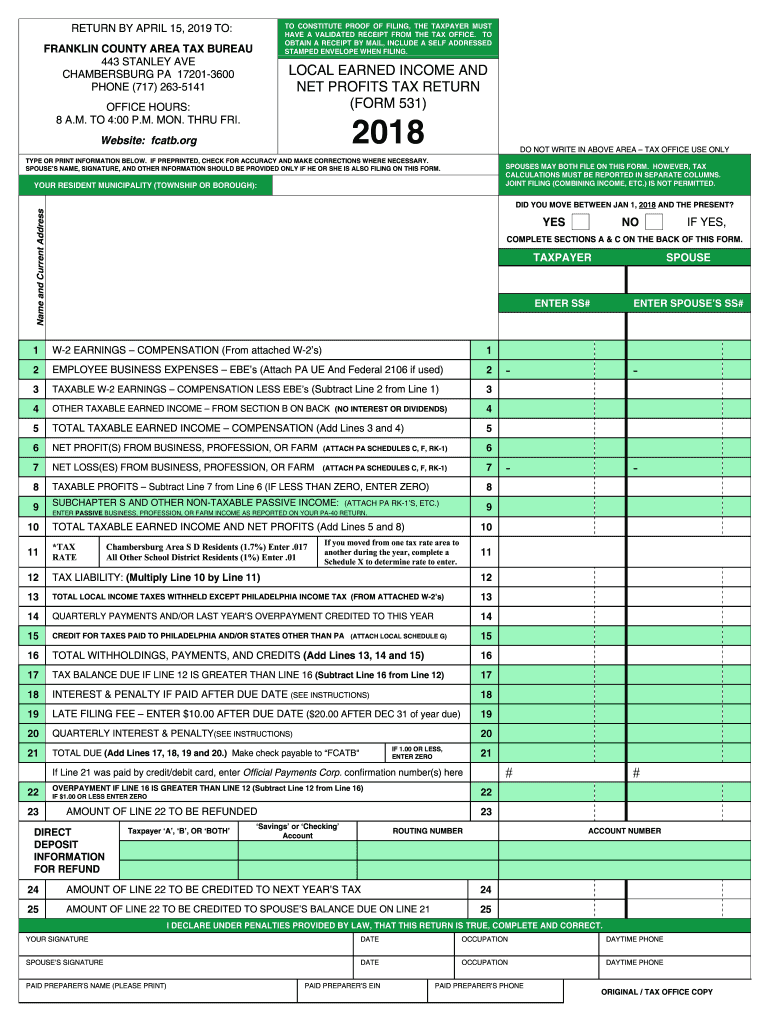 Form 531