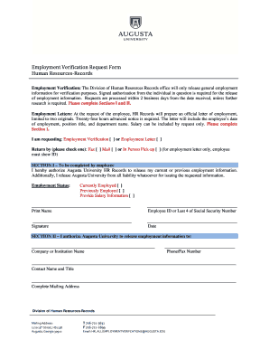 Employment Verification Request Form 9 21 18 DOC