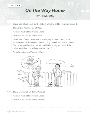 On the Way Home Jill Murphy PDF  Form