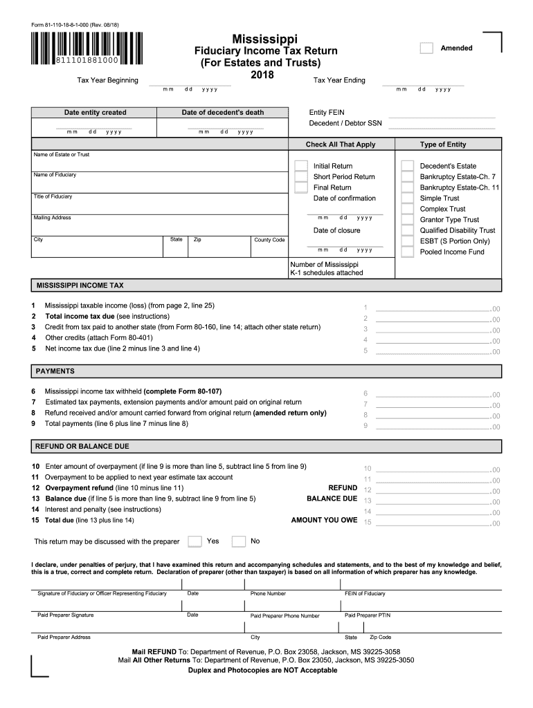  Ms Dor Forms 2018