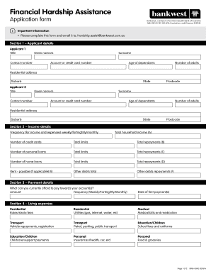 Commonwealth Domestic Violence  Form