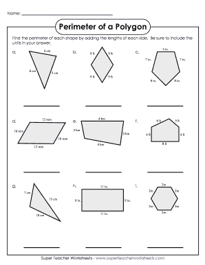 Is Side Length &amp;amp; Perimeter Proportional? VideoKhan Academy  Form