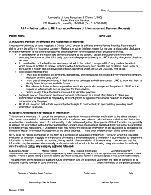  Financial AssistanceUniversity of Iowa Hospitals & Clinics 2019-2024