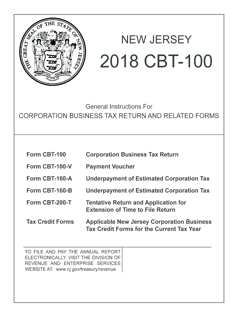  Nj Cbt 100 Instructions 2018