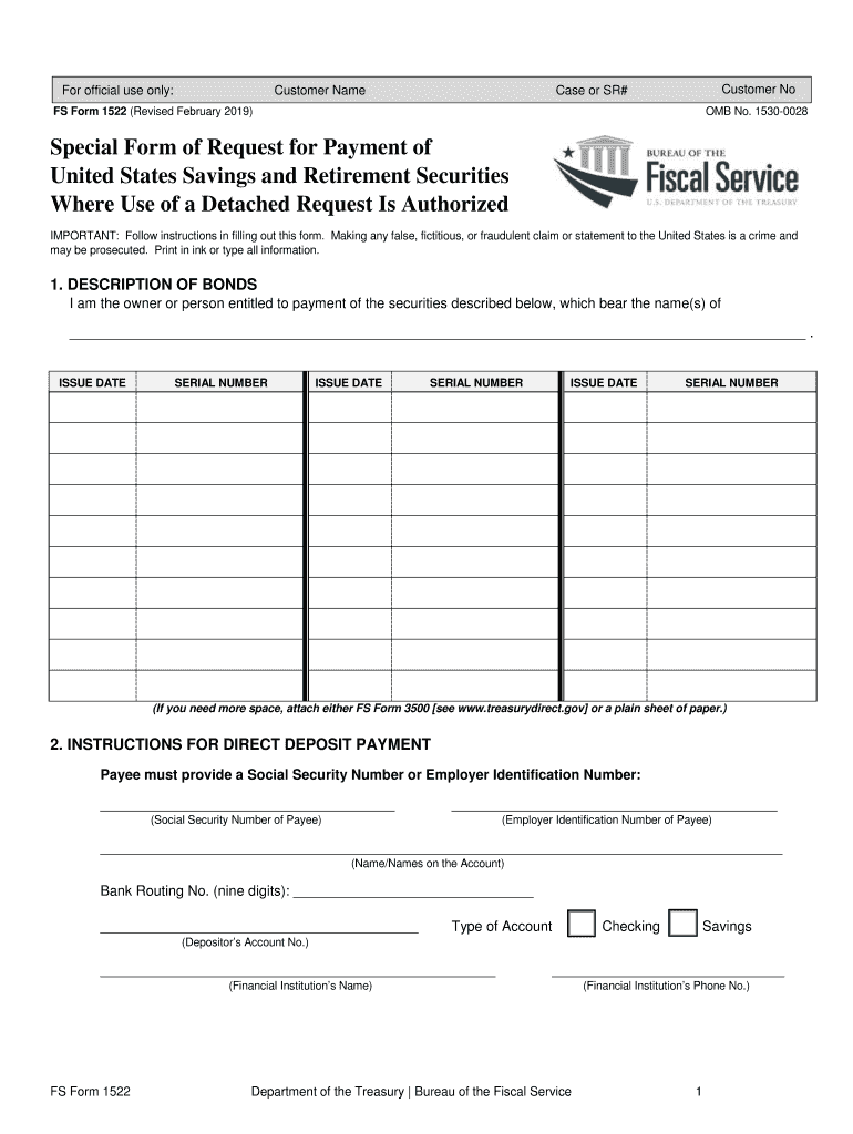  Fs Form 1522 2019