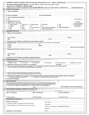 Religare Kyc Form Download PDF
