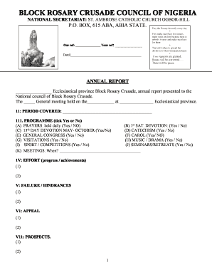 Block Rosary Prayer Book PDF  Form