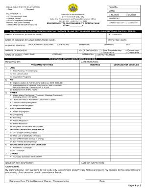 Cebu City Form