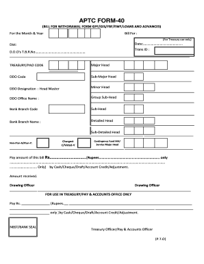 Aptc Form 40