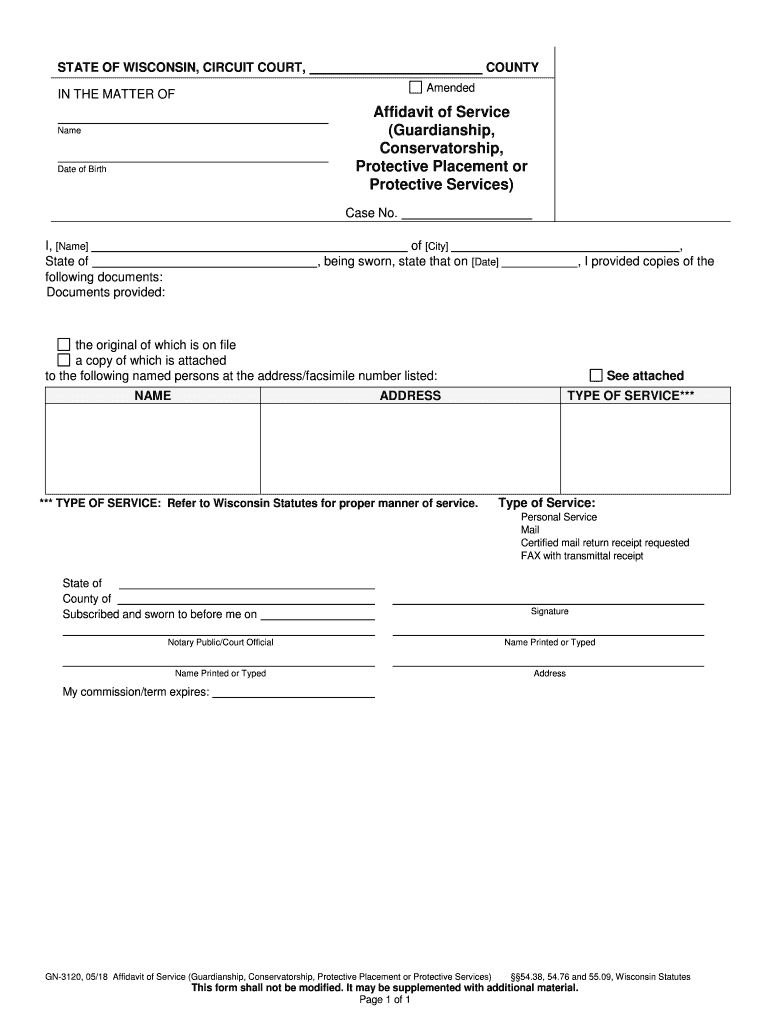  Gn 3120 Form 2018-2024