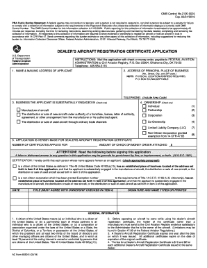 Faa Form 8050 5 - Fill Out and Sign Printable PDF Template | signNow