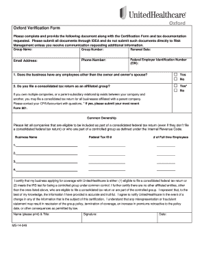 Please Complete and Provide the Following Document along with the Certification Form and Tax Documentation
