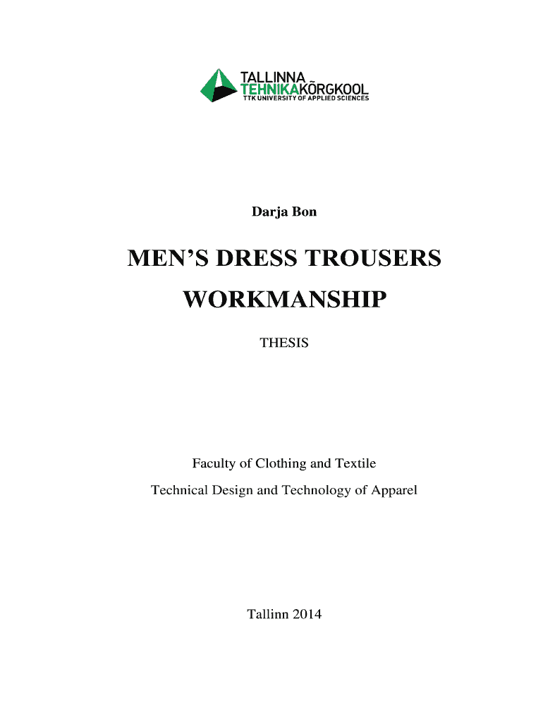 Darja Bon Men S Dress Trousers Workmanship  Form