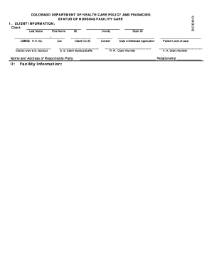 Colorado 5615 Form