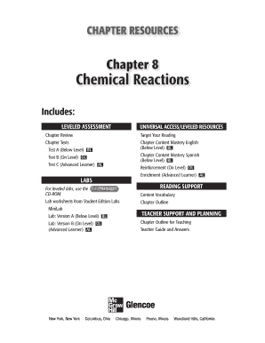 Focus on California Physical Science PDF  Form