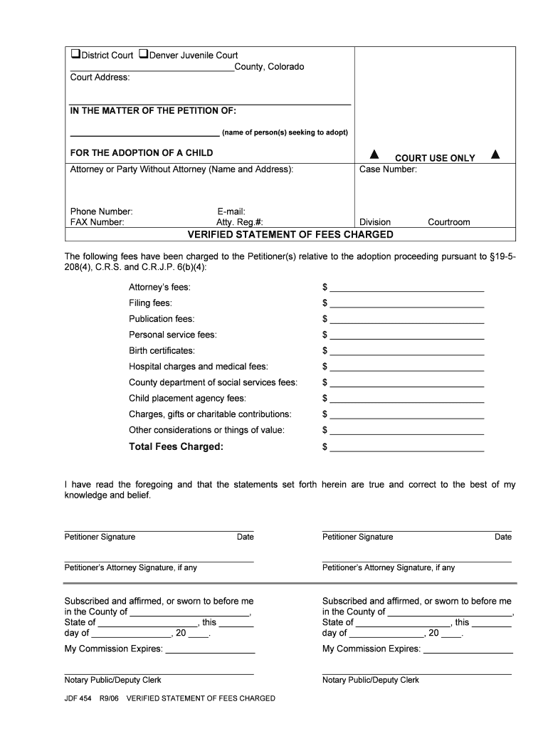 Jdf 454  Form