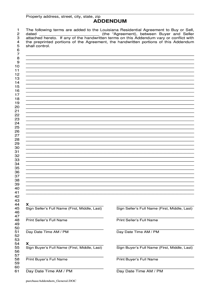 COUNTER OFFER  Louisiana REALTORS Association  Form