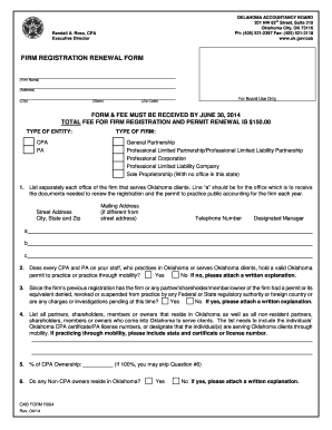 Oab Form