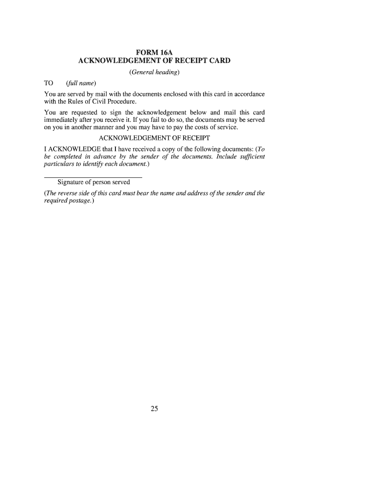 Acknowledgement Receipt Sample Form Fill Out And Sign Printable PDF