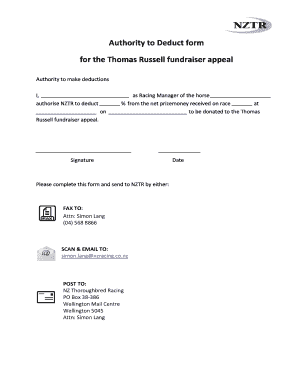 Sample Salary Deduction Letter Employee  Form