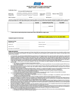 RHB CEPP DDA Form Revised DOC