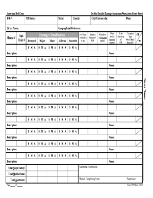 Form 5739 Street Sheet 1003 DOC