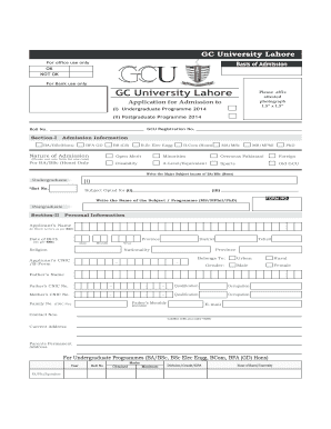 Fsc Form