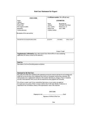 How to Fill Out Ausfta Declaration  Form