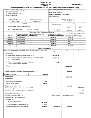 Form No 16