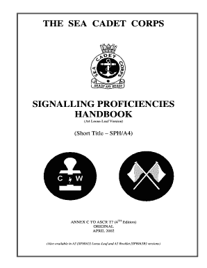Signalling Proficiencies Handbook A4doc  Form