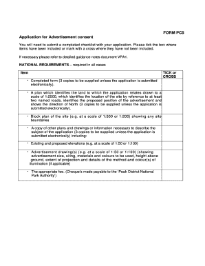 Pc5 Application Form