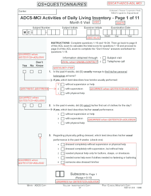 Adcs Adl PDF  Form