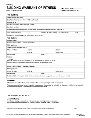 Warrant C Dule PDF  Form